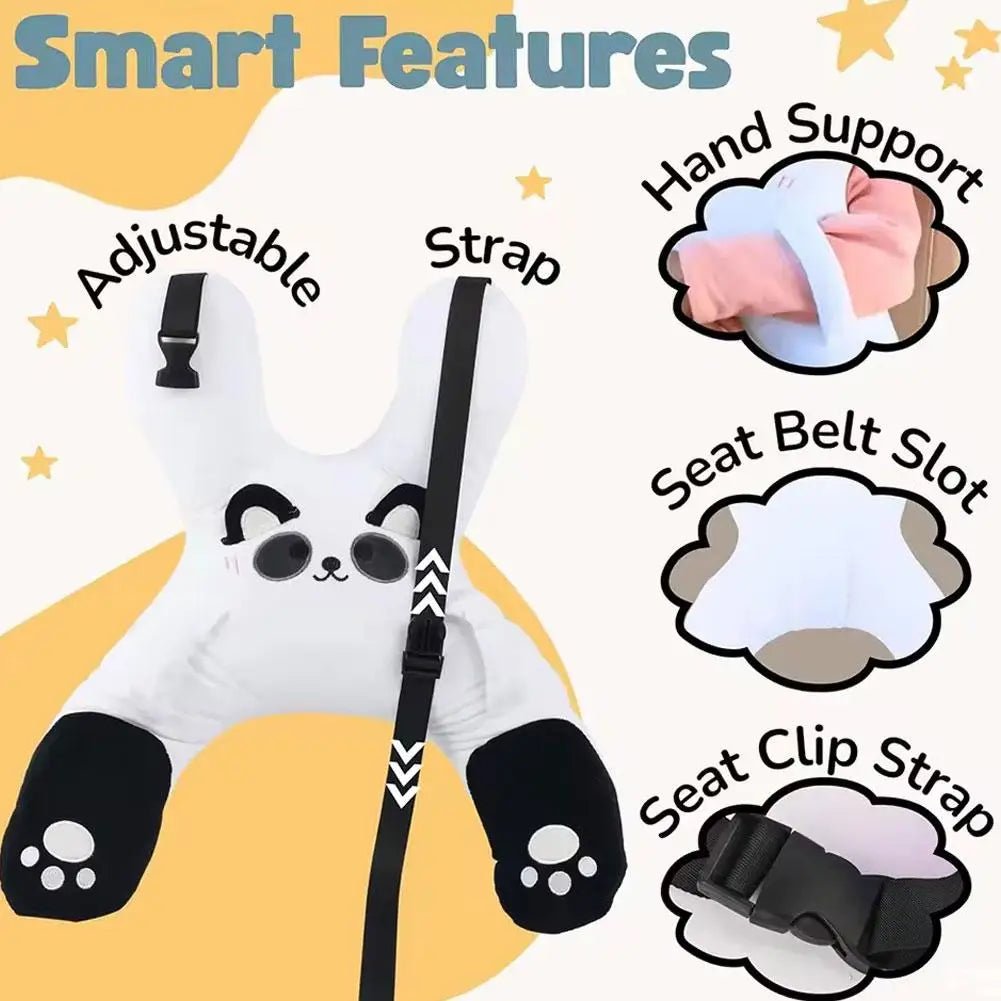 1PCS Cute Car Neck Pillow Safety Sleep Prevent Leaning Head Back Car Sleeping Neck Head Support Comfort Travel Pillow - ComfortRide Store