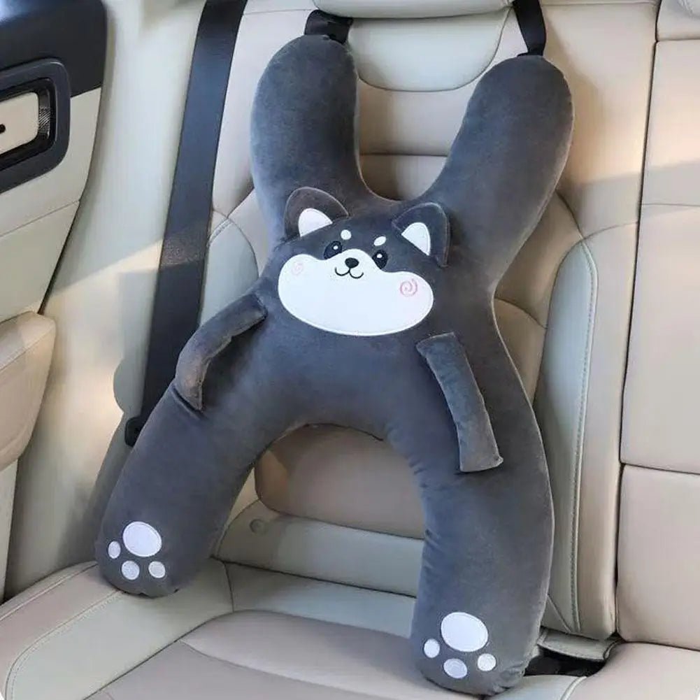 1PCS Cute Car Neck Pillow Safety Sleep Prevent Leaning Head Back Car Sleeping Neck Head Support Comfort Travel Pillow - ComfortRide Store