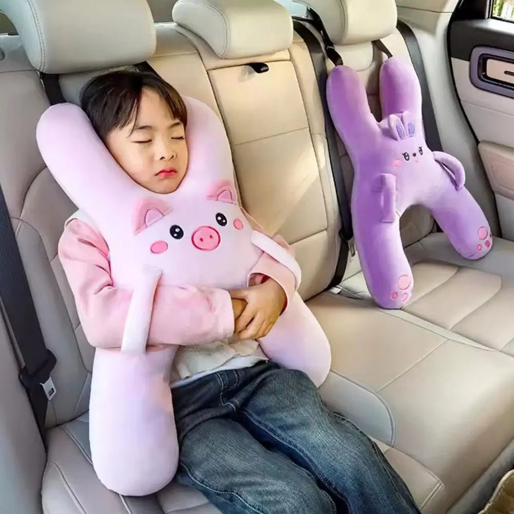 1PCS Cute Car Neck Pillow Safety Sleep Prevent Leaning Head Back Car Sleeping Neck Head Support Comfort Travel Pillow - ComfortRide Store