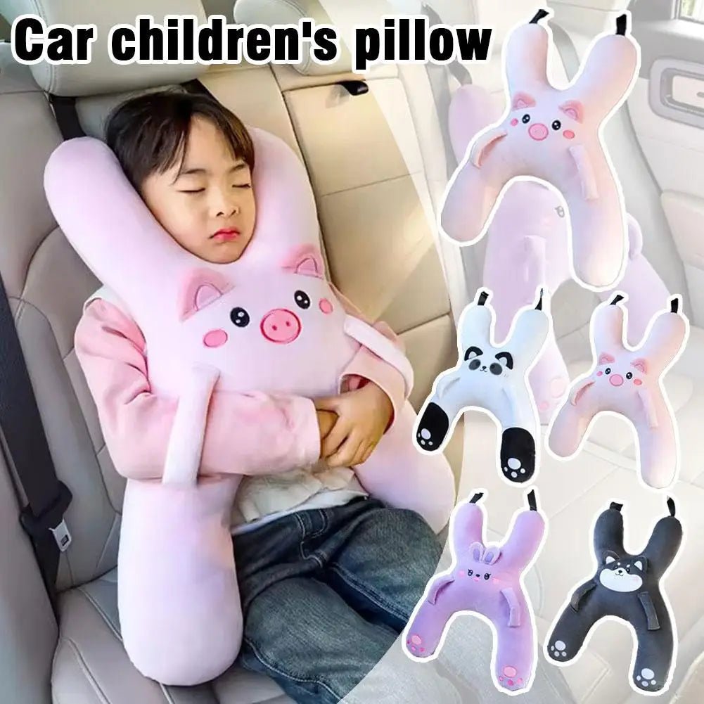 1PCS Cute Car Neck Pillow Safety Sleep Prevent Leaning Head Back Car Sleeping Neck Head Support Comfort Travel Pillow - ComfortRide Store