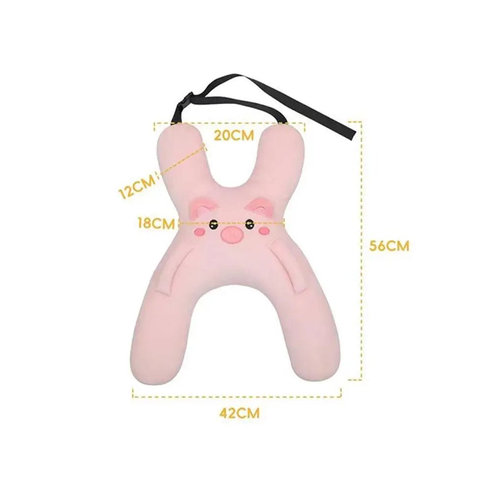 1PCS Cute Car Neck Pillow Safety Sleep Prevent Leaning Head Back Car Sleeping Neck Head Support Comfort Travel Pillow - ComfortRide Store