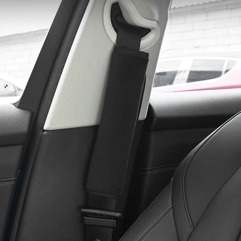 2pcs Seat Belt Covers Car Accessories Accesorios Coche Car Shoulder Pad Seat Belt For Adults Youth Kids Accessories Interior - ComfortRide Store