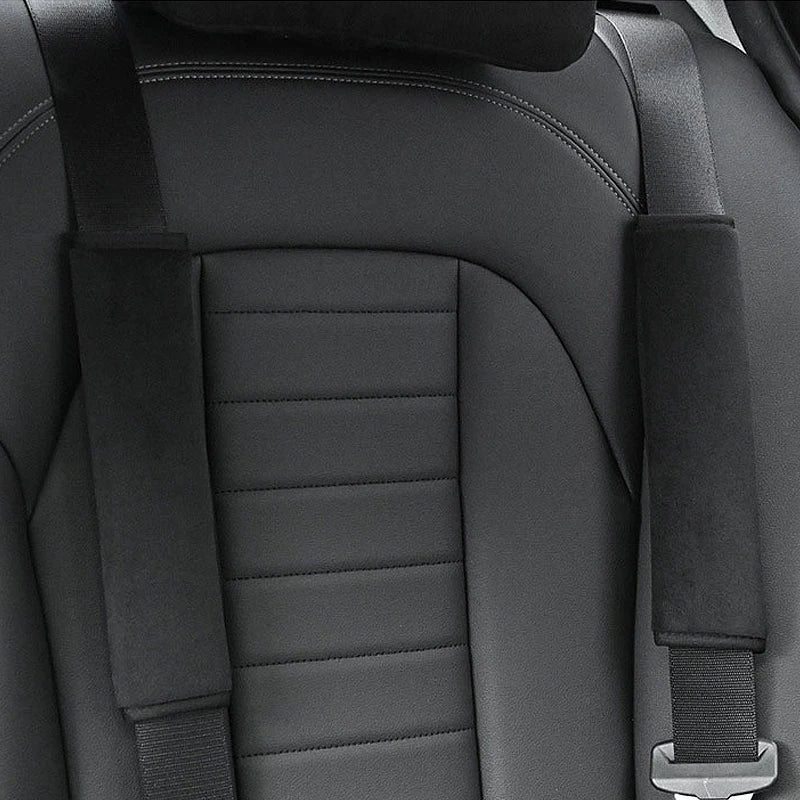 2pcs Seat Belt Covers Car Accessories Accesorios Coche Car Shoulder Pad Seat Belt For Adults Youth Kids Accessories Interior - ComfortRide Store