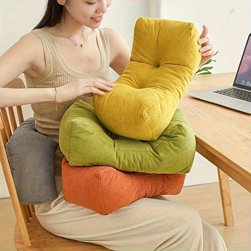 Lumbar Support Pillow, 100% Polyester with Polyethylene Filling, Suitable for Office, Home, and Travel Use - ComfortRide Store