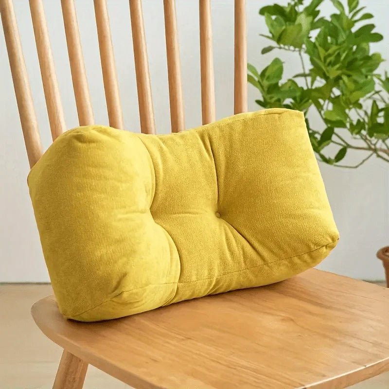 Lumbar Support Pillow, 100% Polyester with Polyethylene Filling, Suitable for Office, Home, and Travel Use - ComfortRide Store
